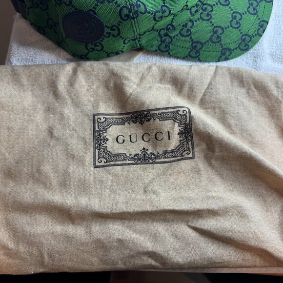 GucciMen's Green GG Multicolour Canvas - Picture 2 of 14